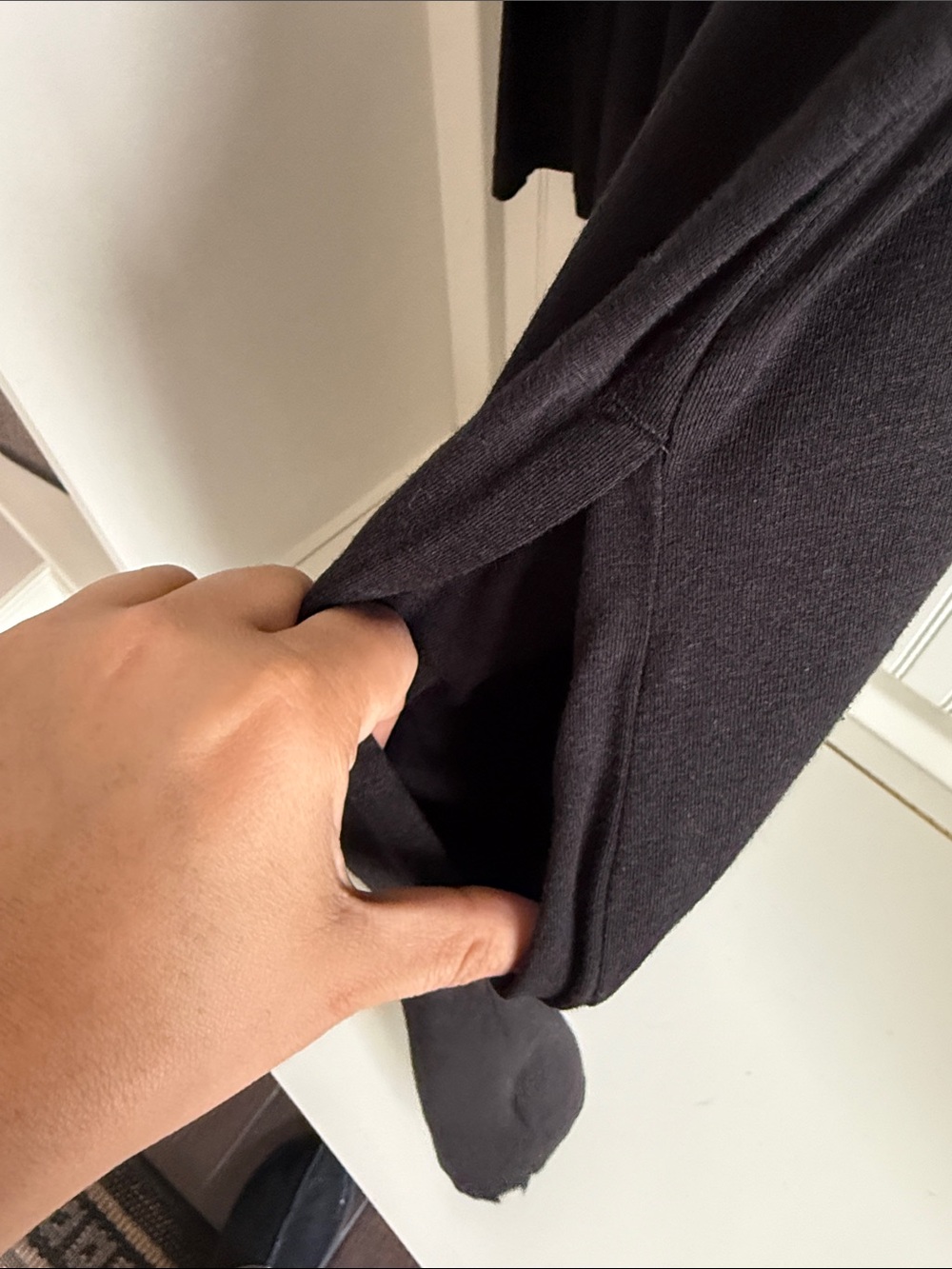 Roots longline black open cardigan - Picture 4 of 6